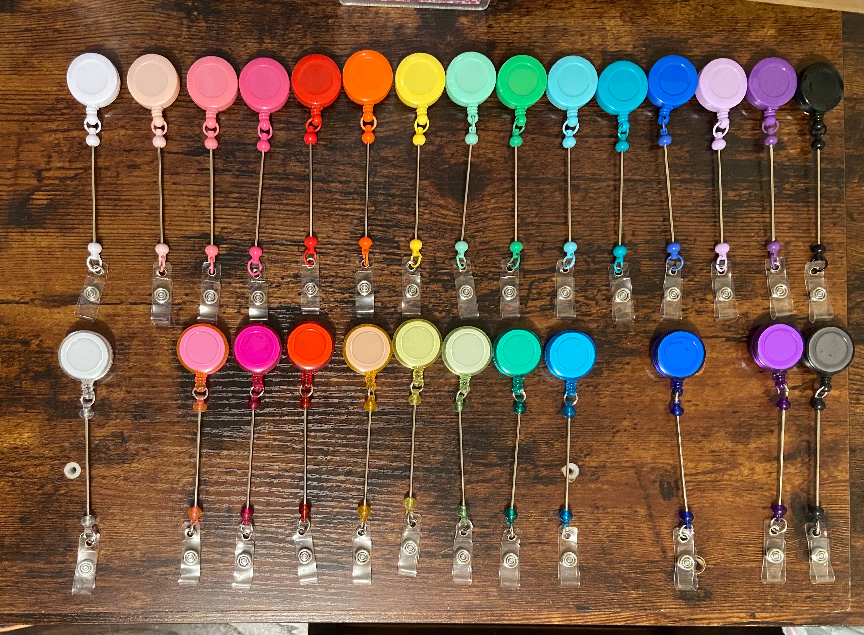 Beadable Badge Reels
