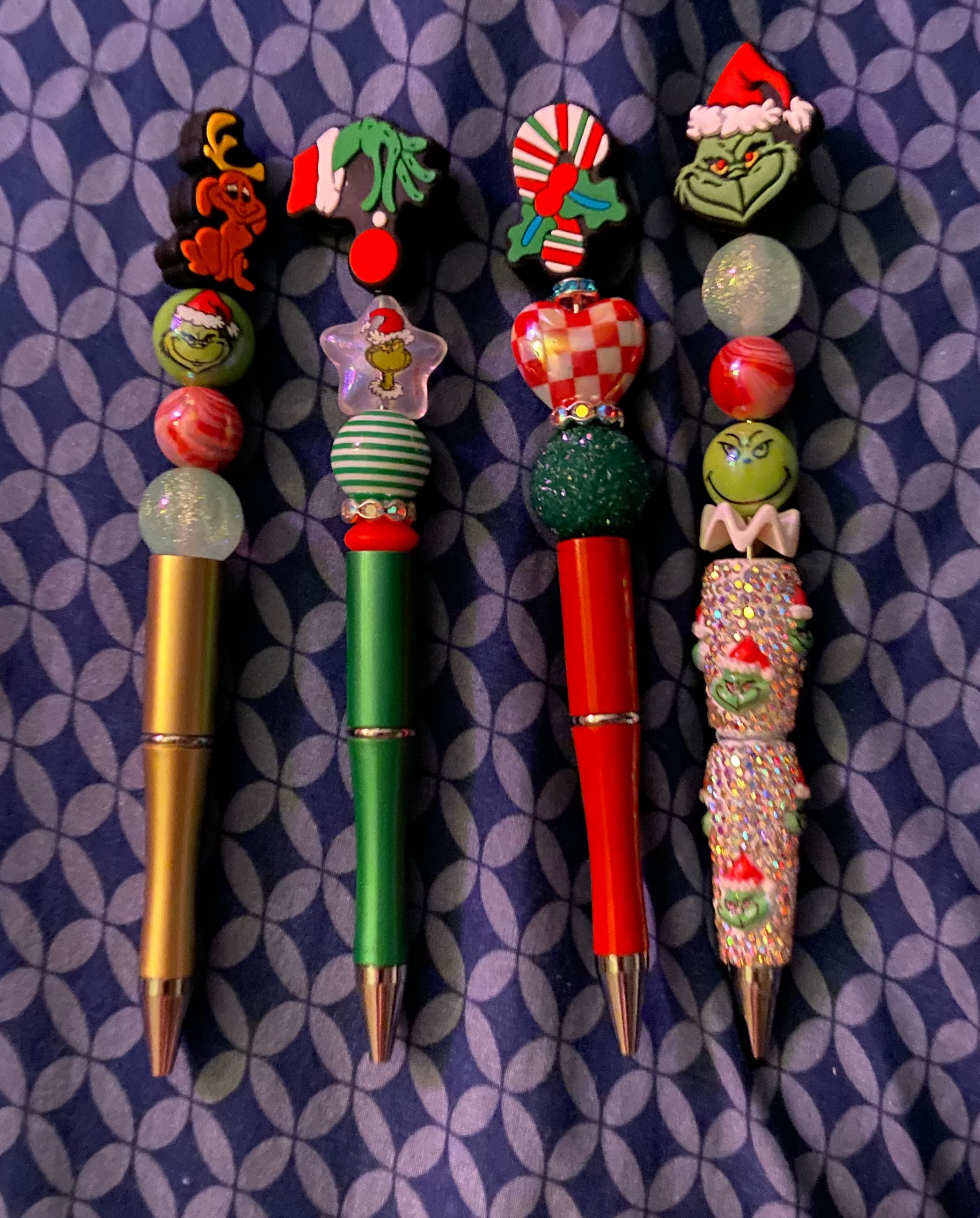Grinch Christmas Focal Pens